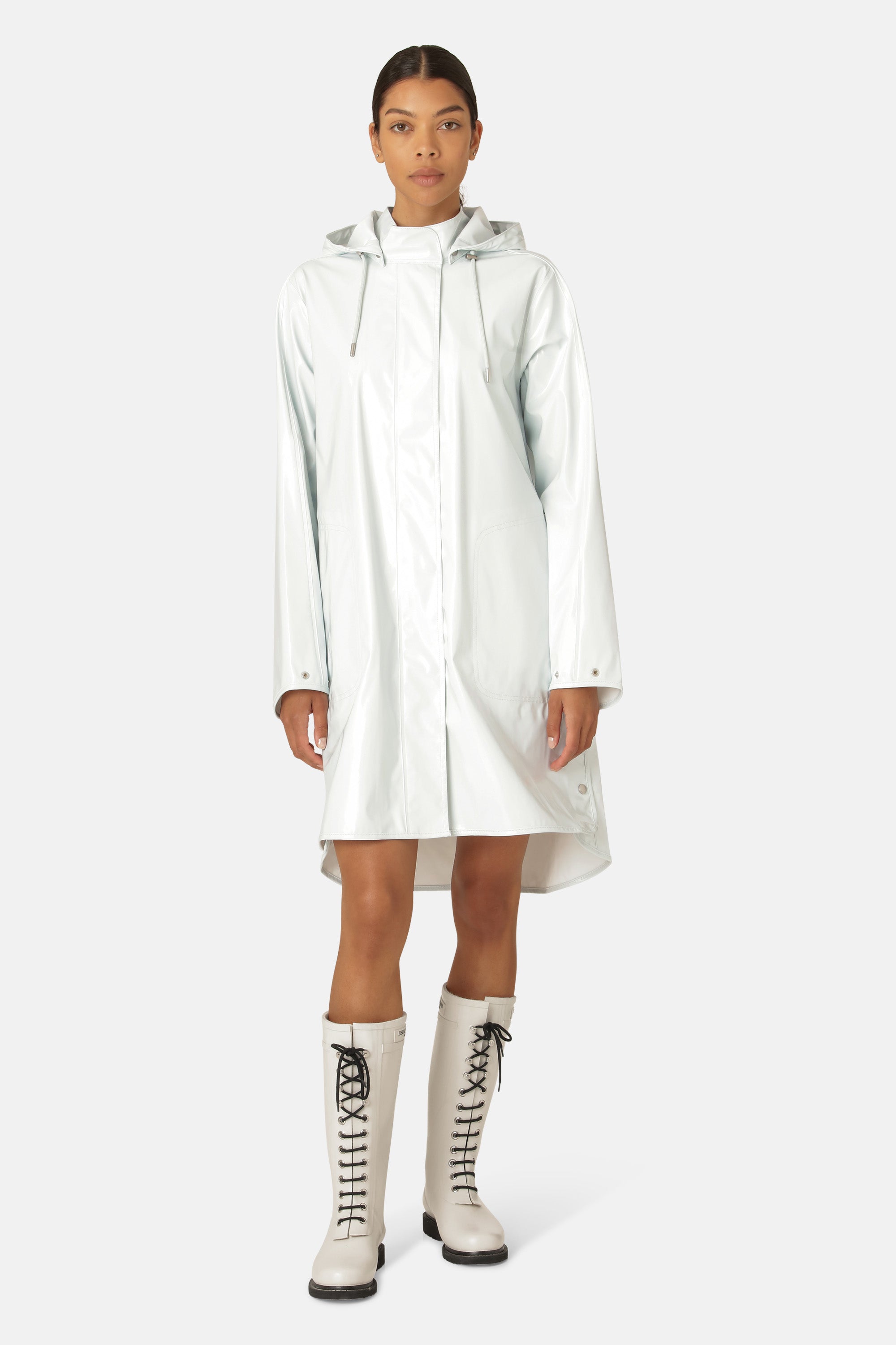 Ilse Jacobsen Hornbæk Rain Regenmantel Raincoat 555 Illusion Blue